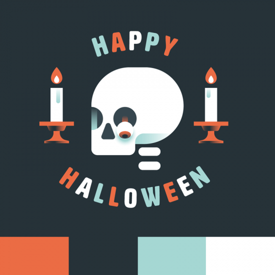 halloween color palette