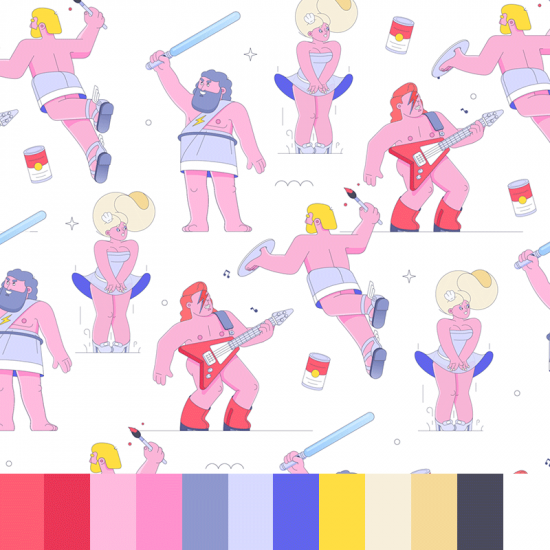 pink-purple-palette