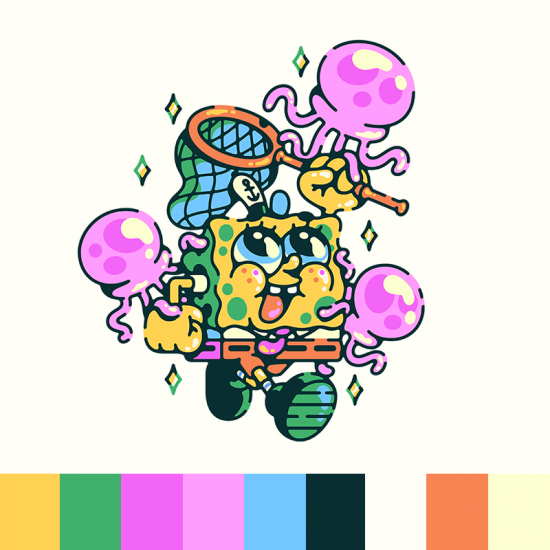 yellow-pink-palette
