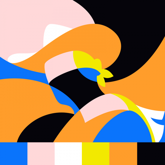 blue-orange-pink-palette