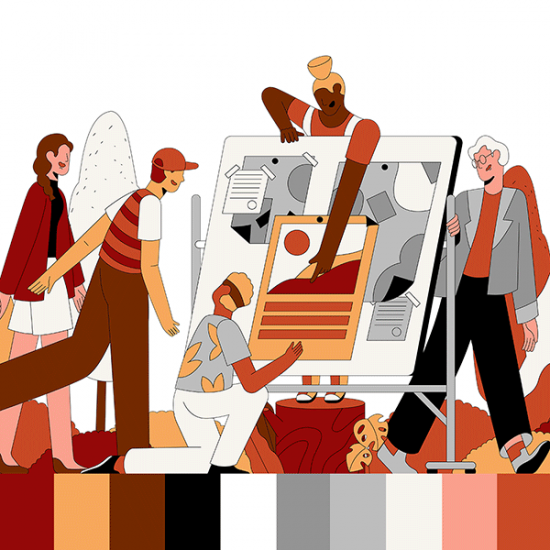 brown-gray-yellow--palette