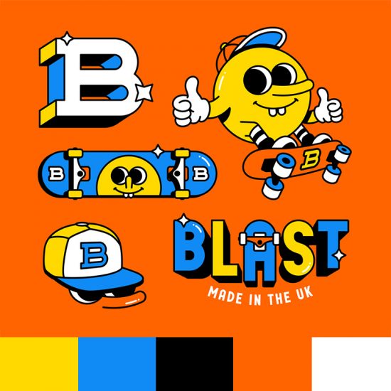 orange-yellowe-blue--palette