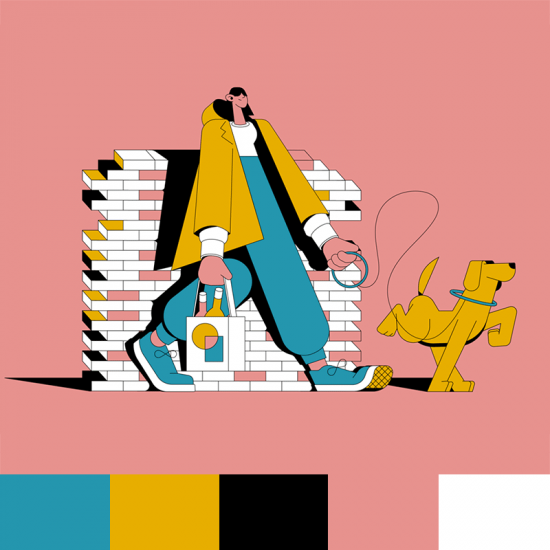 pink-teal-mustard-palette