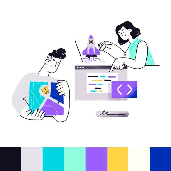 blue-purple-gray-palette