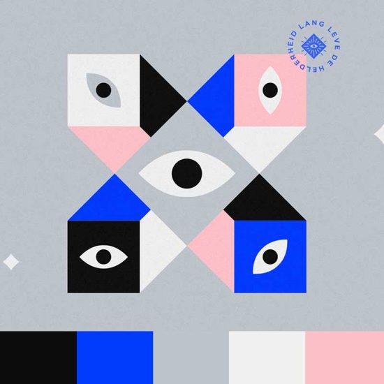pink-gray-blue - black -palette